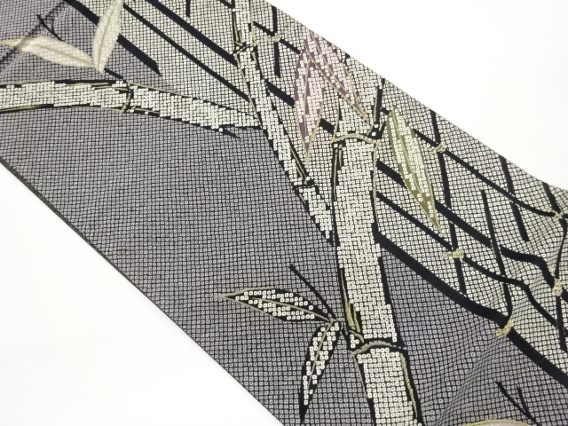 JAPANESE FUKURO OBI / WOVEN KANOKO PATTERN